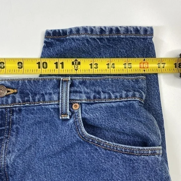 Vintage Levi's 551 Relaxed Fit Tapered Leg 14 Medium USA 90s - Picture 9 of 12